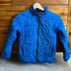 The North Face Boys Jacket Blue Insulated
Full Zip